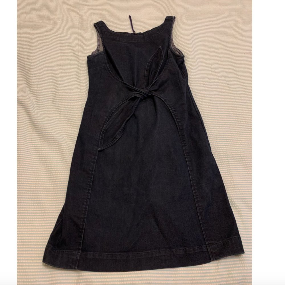 Anthropologie Holding Horses Denim Shift Dress, Size 8